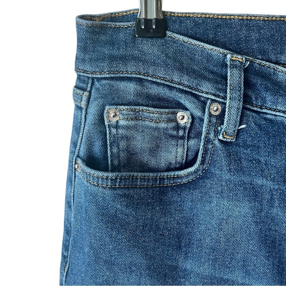 Boden Women’s High Rise Wide Leg Relaxed Blue Stretch Denim Jeans 29 Petite - Picture 6 of 11